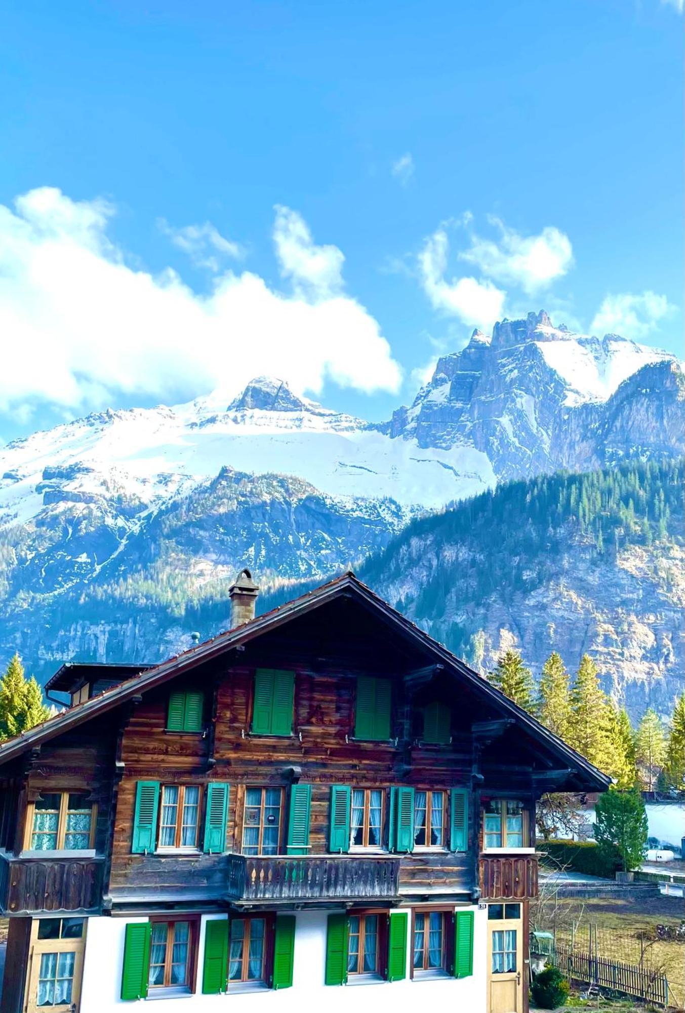 Charming, Well-Equipped Alpine Apartment Кандерстег Екстериор снимка