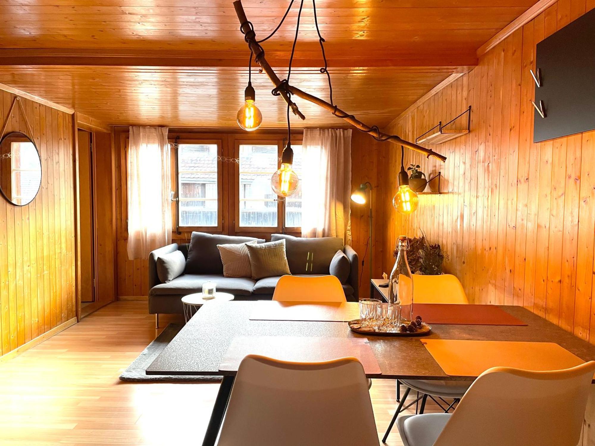 Charming, Well-Equipped Alpine Apartment Кандерстег Екстериор снимка